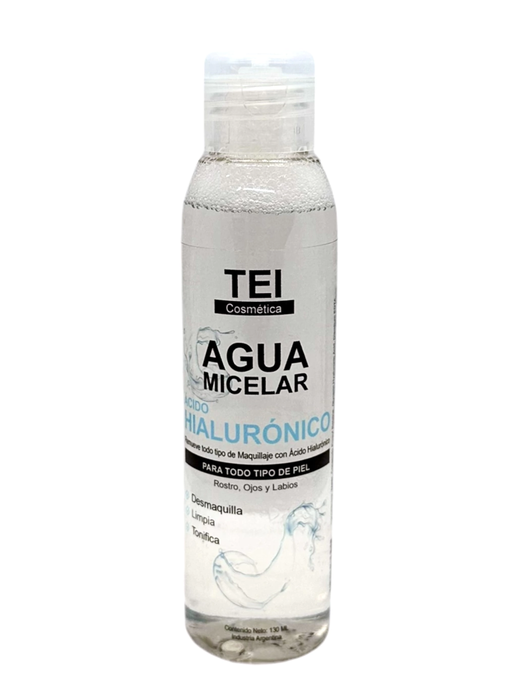 Agua micelar ácido Hyaluronico 130ml TEI